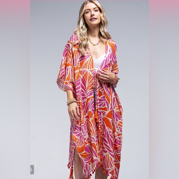 Dune Dreams Kimono - Picture 1 of 9